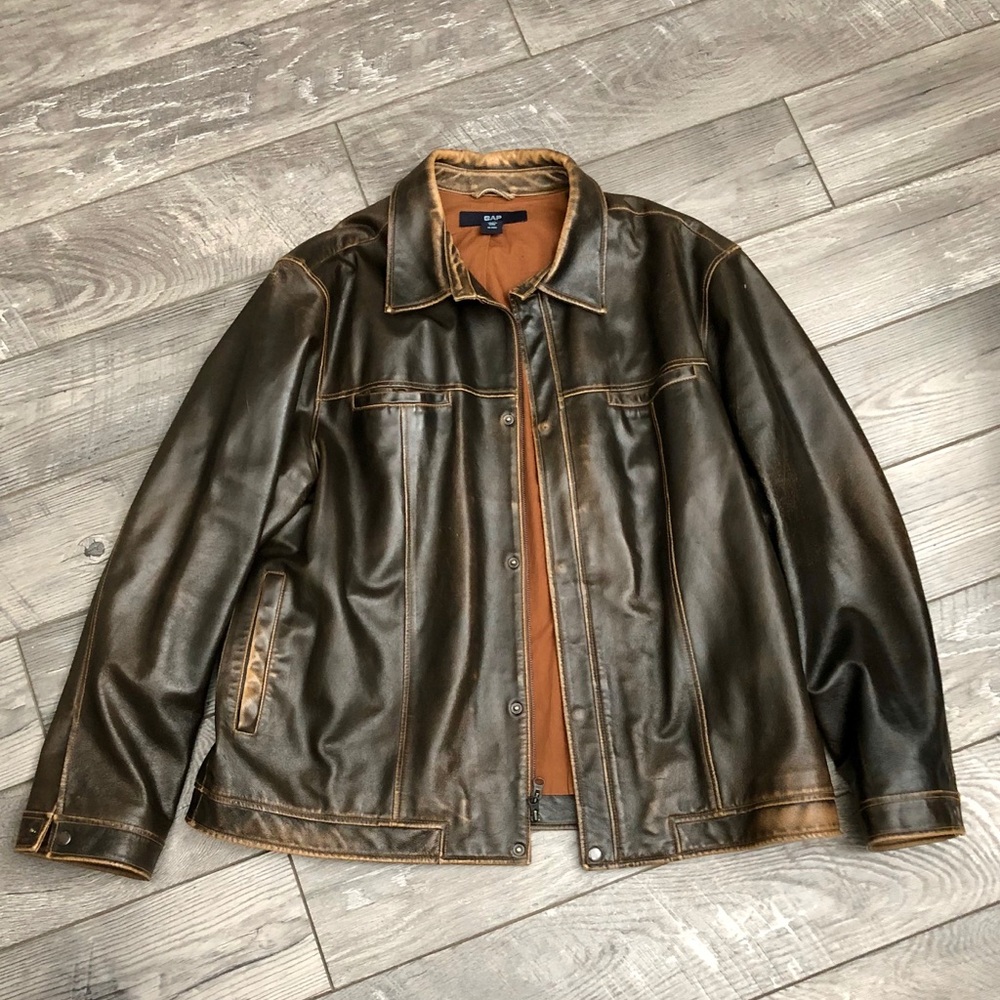 GAP Vintage Leather Jacket